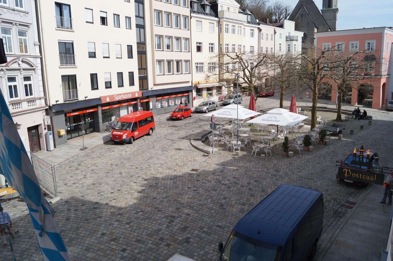 Hotel Zur Post Trostberg Eksteriør billede
